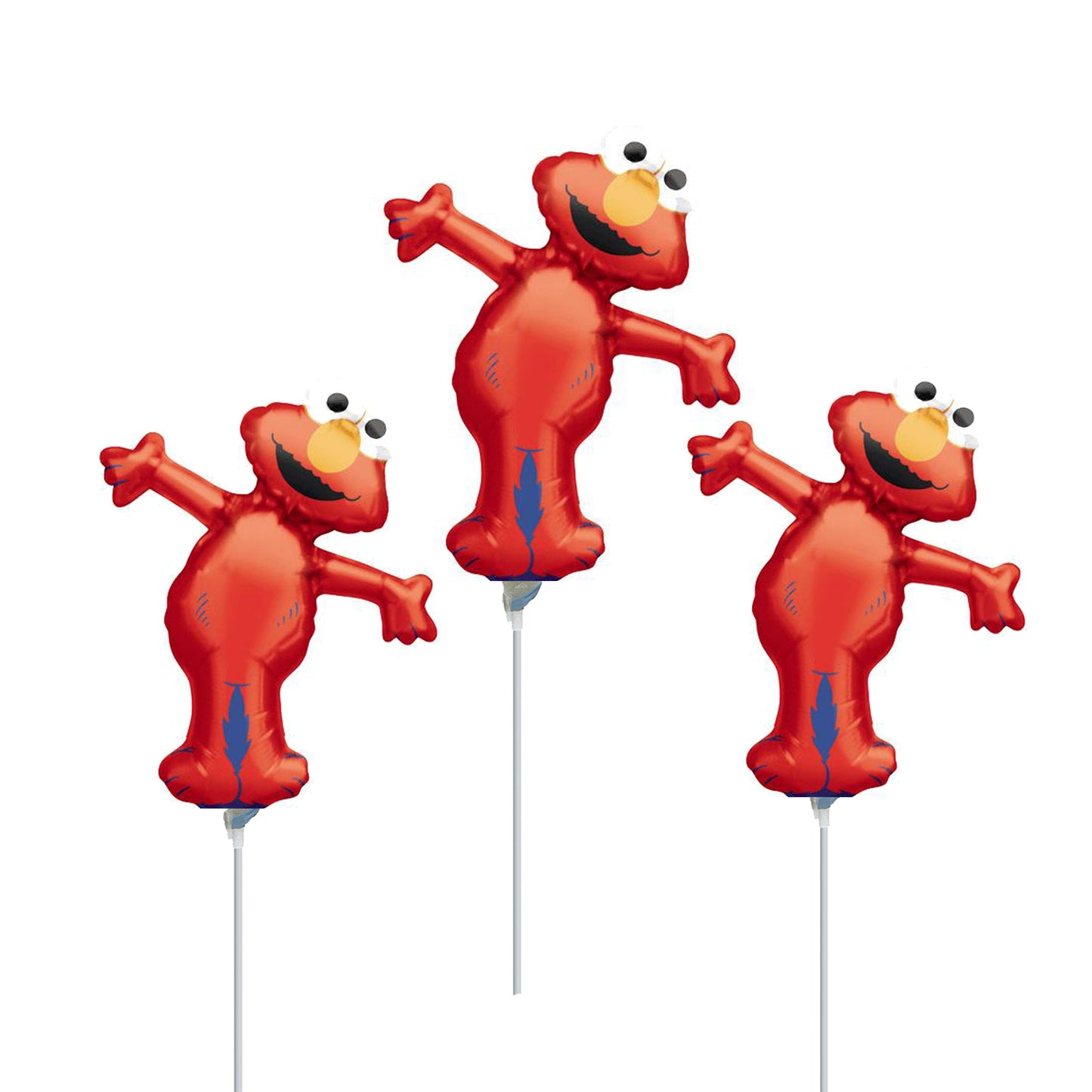 14" Elmo Birthday Balloons
