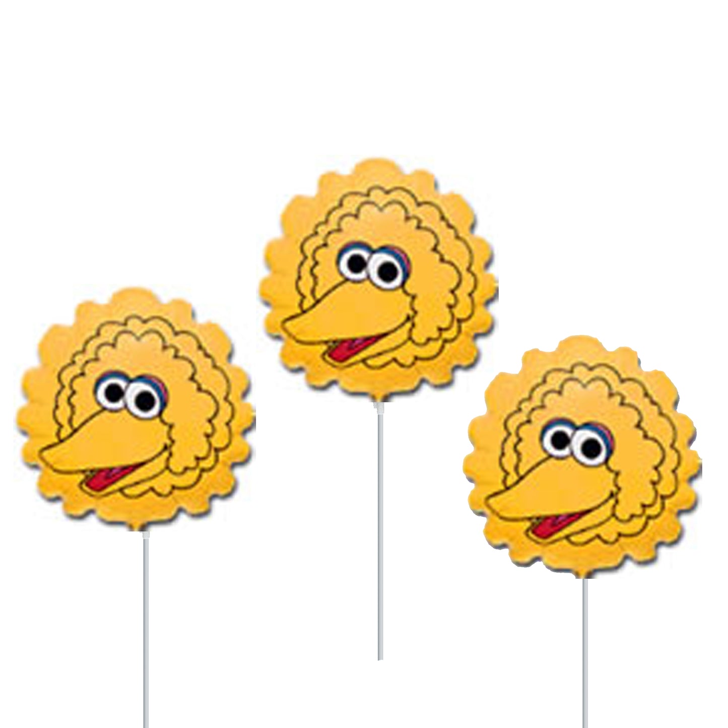 Big Bird Head Shape Foil Balloons