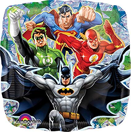 Justice League Foil Balloon