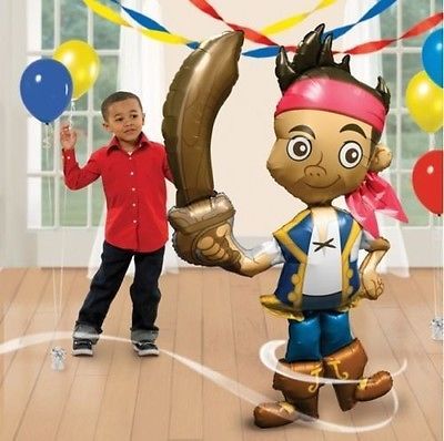 Jake and the Neverland Pirates Airwalker Birthday Balloon