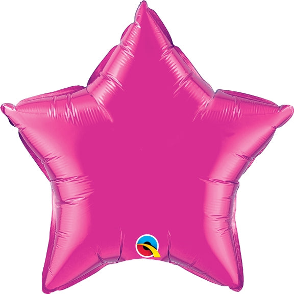 Hot Pink Star Balloon