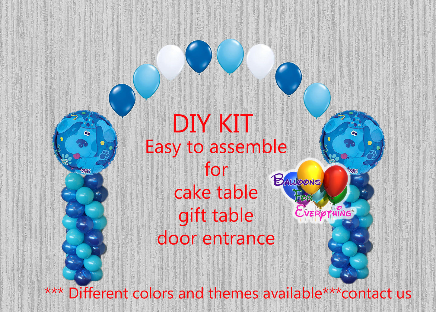 Blues Clues Birthday Balloon Arch Kit