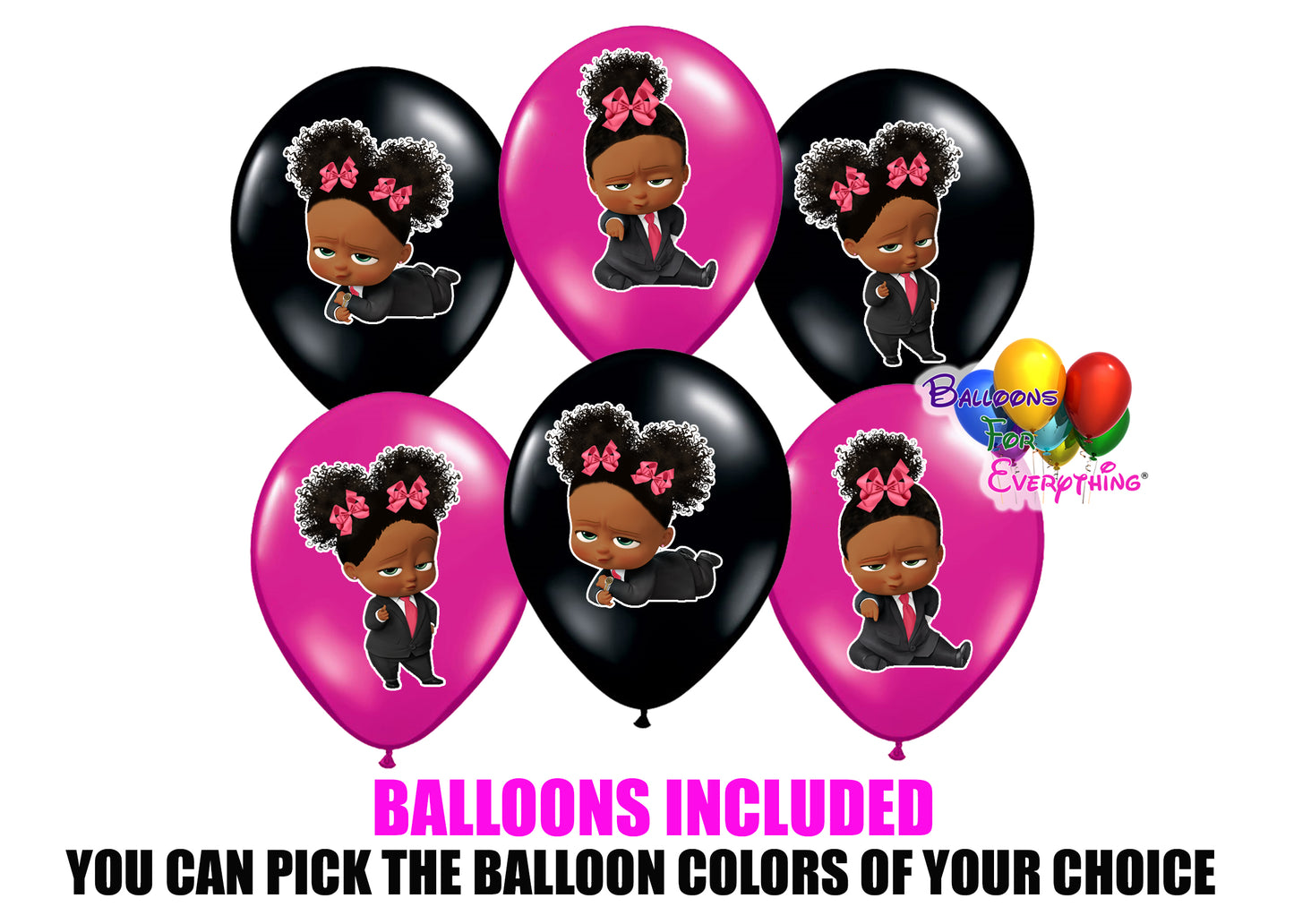 Boss Baby Girl African American Boss Baby Girl Dark Skinned