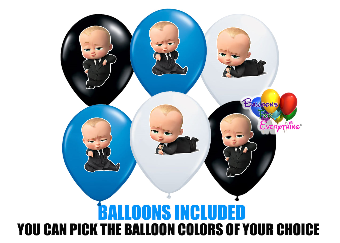 The Boss Baby Balloons