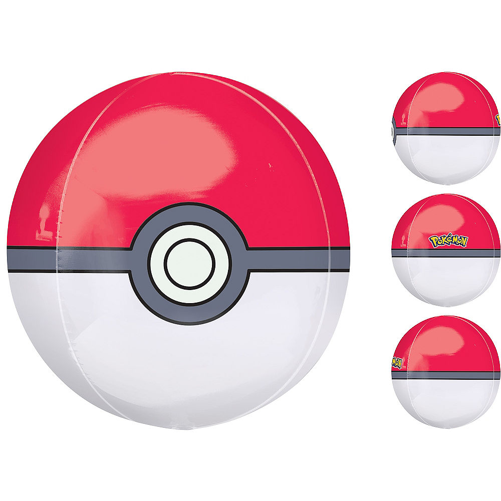 Pokeball Balloon Orbz Pokemon Pikachu
