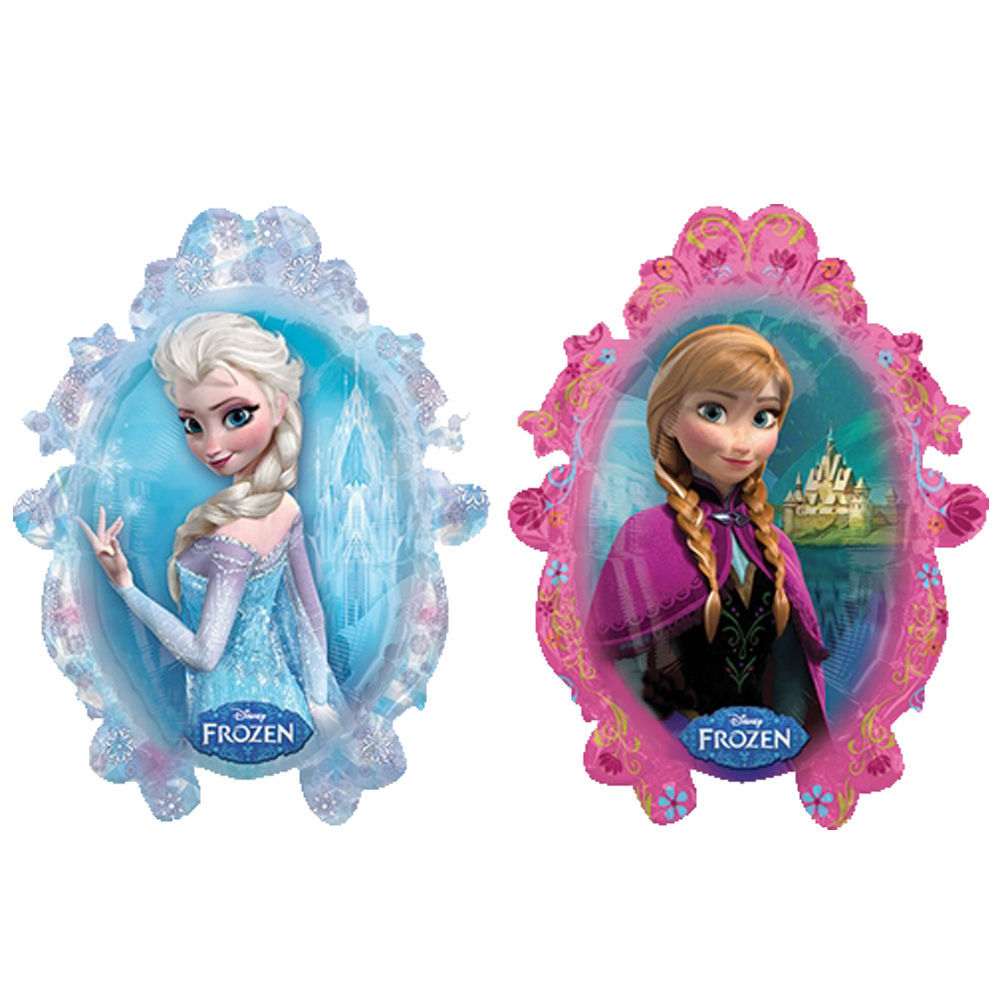 Disney Frozen Anna and Elsa Double Sided Balloon
