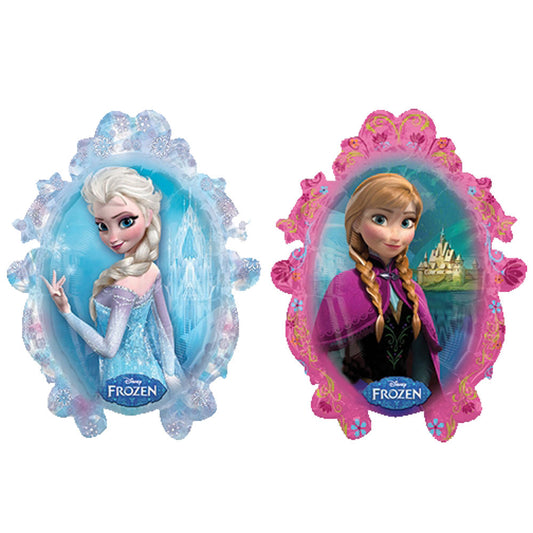 Disney Frozen Anna and Elsa Double Sided Balloon