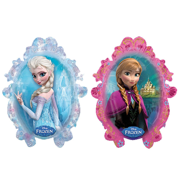 Disney Frozen Anna and Elsa Double Sided Balloon