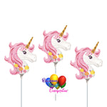 14" Magical Unicorn Mini Shape Birthday Balloons