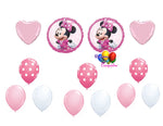 Pink Minnie Mouse Bowtique Party Balloons