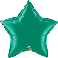 Emerald Green Star Balloon