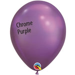 CHROME PURPLE Latex Balloons