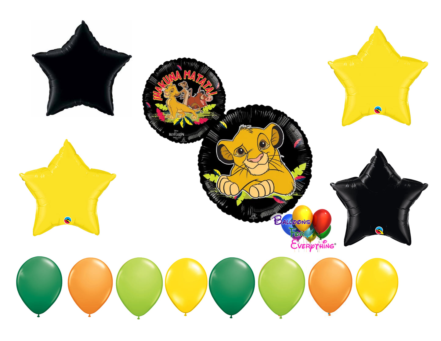 Hakuna Matata Lion King Balloons
