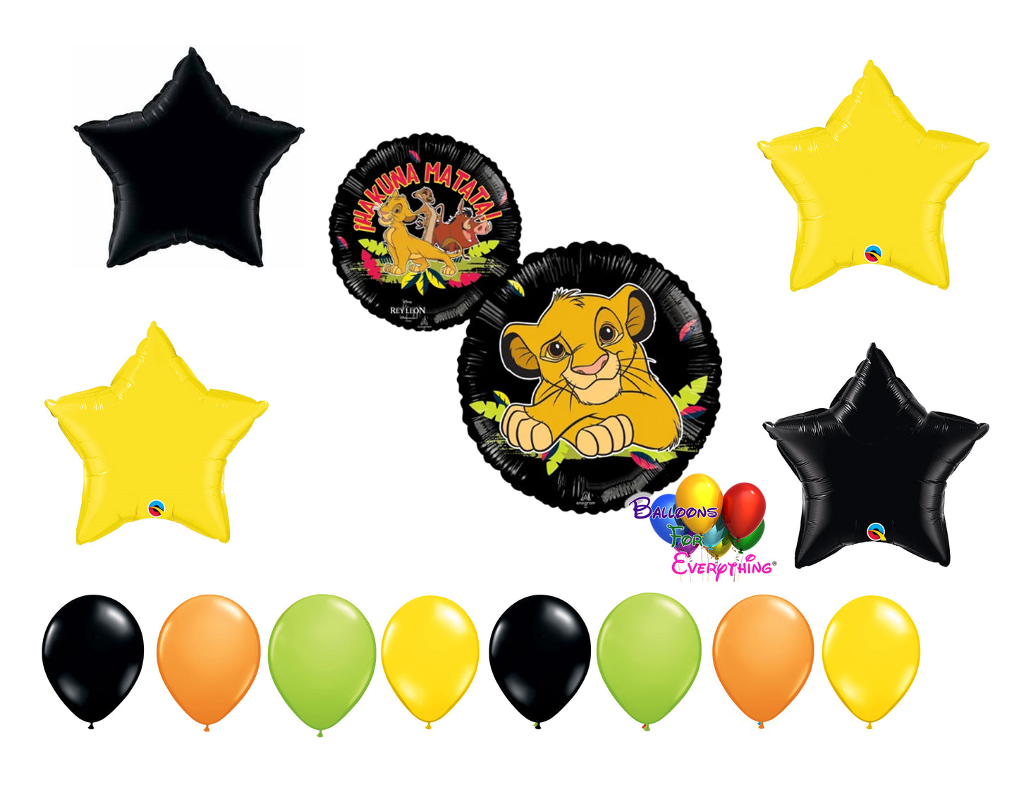 Lion King Balloons