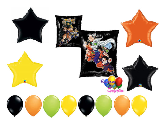 Dragon Ball Z Heroes And Villains Birthday Balloons
