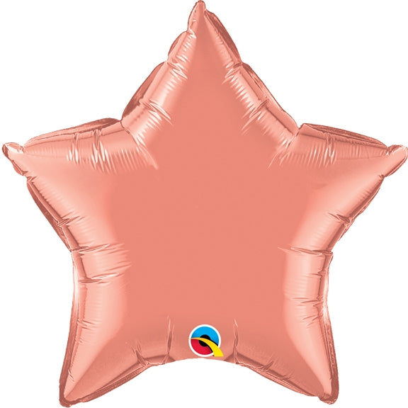 Coral Star Balloon