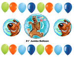 Scooby Doo Happy Birthday Balloons 19pc
