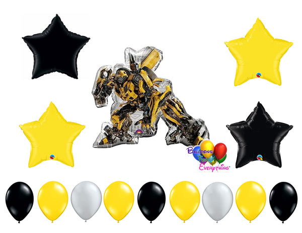 Bumble Bee Transformers Birthday Balloons