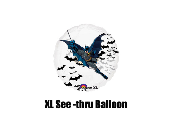 Batman See Thru Brithday Balloon