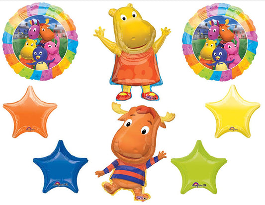 Backyardigans Tyrone Tasha Birthday Balloons