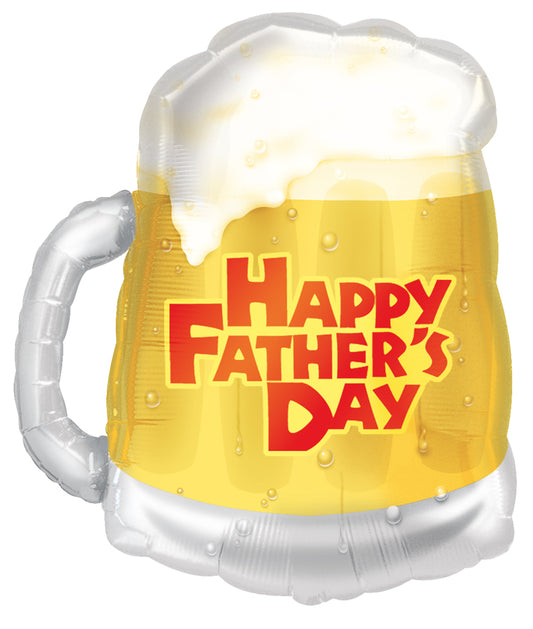 Happy Father's Day Beer Mug Super Shape Balloon