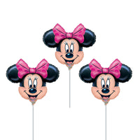 14" Disney Minnie Mouse Mini Head Shape Balloons