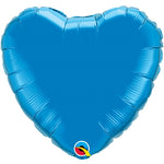 Sapphire Blue Heart Balloon