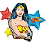Giant Wonder Woman Birthday Balloon