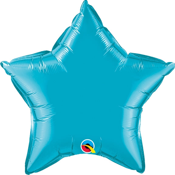 Turquoise Blue Star Balloon