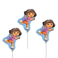 14" Dora the Explorer Birthday Balloons