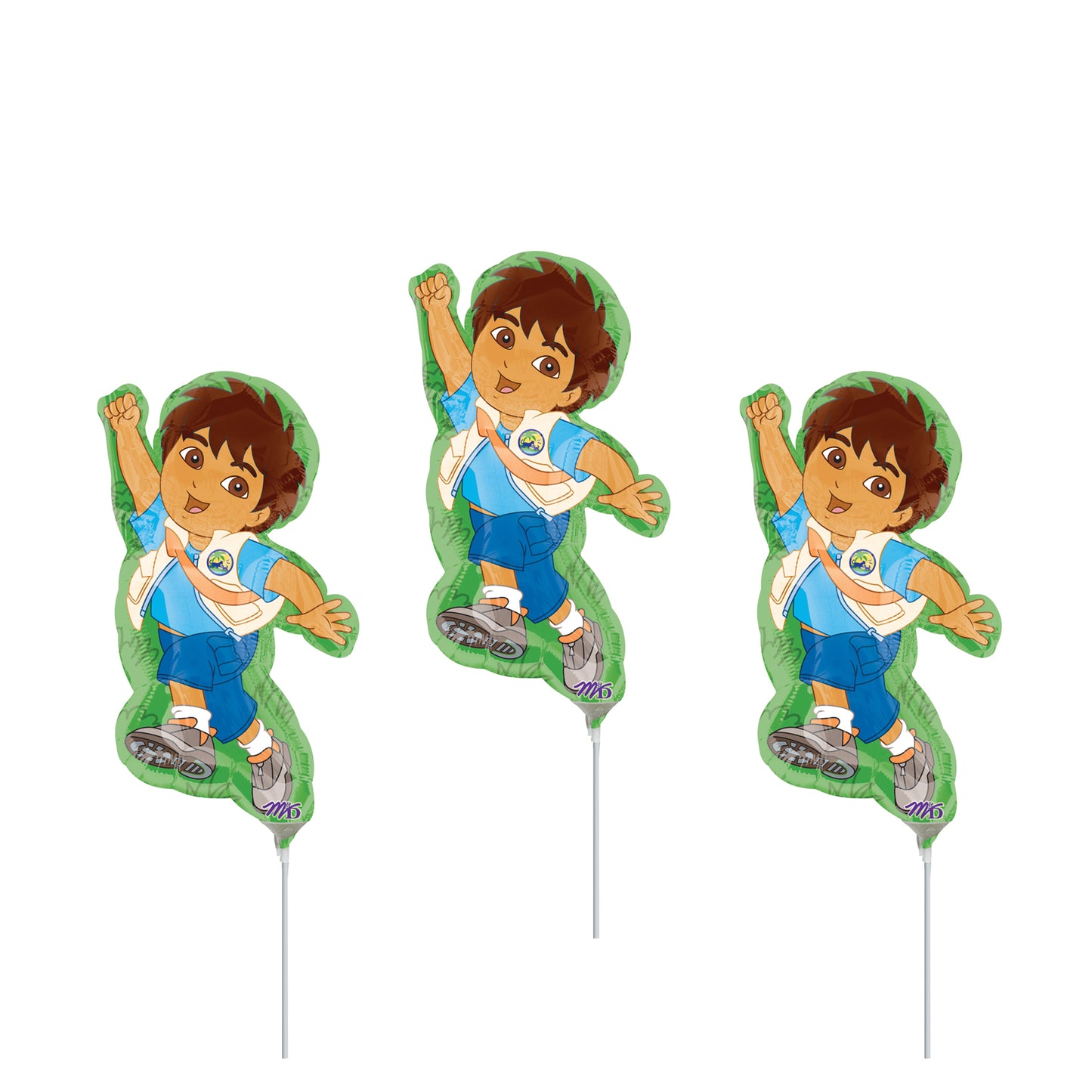 14" Go Diego Go Birthday Balloons