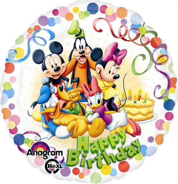 Mickey Mouse and Friend Birthday Balloon