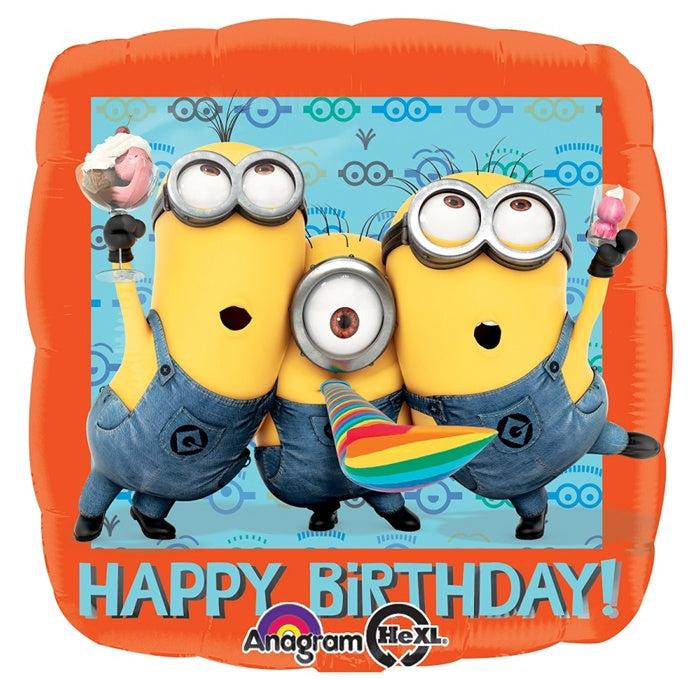 Despicable Me Minion Happy Birthday Balloon