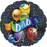 18" World's Greatest Dad Foil Balloon