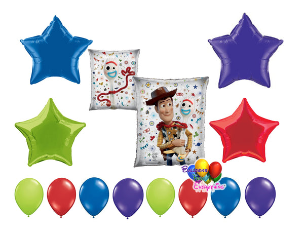 Forky Woody Birthday Balloons