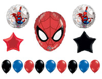 Ultimate Spider-Man Action Birthday Balloons 14pc