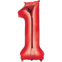 Giant Red Number 1 Balloon
