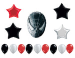 Black Spider-Man Birthday Balloons 14pc