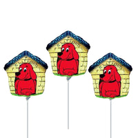 3 - 14" Clifford Red Dog Balloons