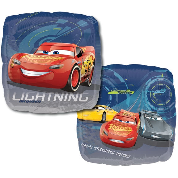 Disney Cars Lightning McQueen In Action Birthday Balloon