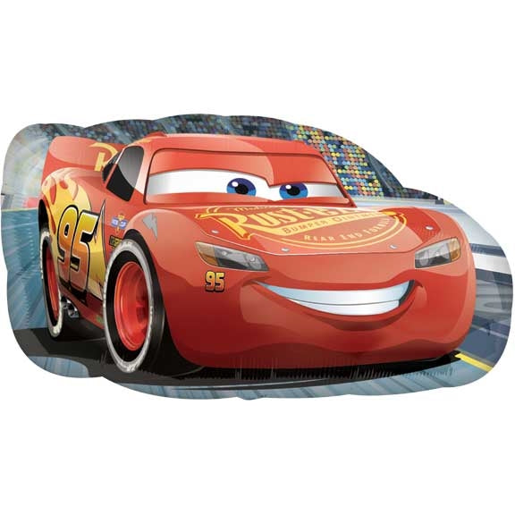 Disney Cars Lightning McQueen In Action Balloon