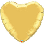 Gold Heart Balloon