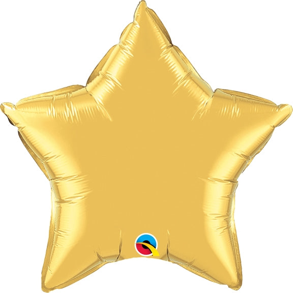 Gold Star Balloon