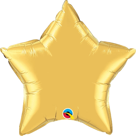 Gold Star Balloon