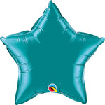 Teal Star Balloon