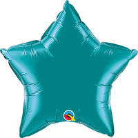 Teal Star Balloon