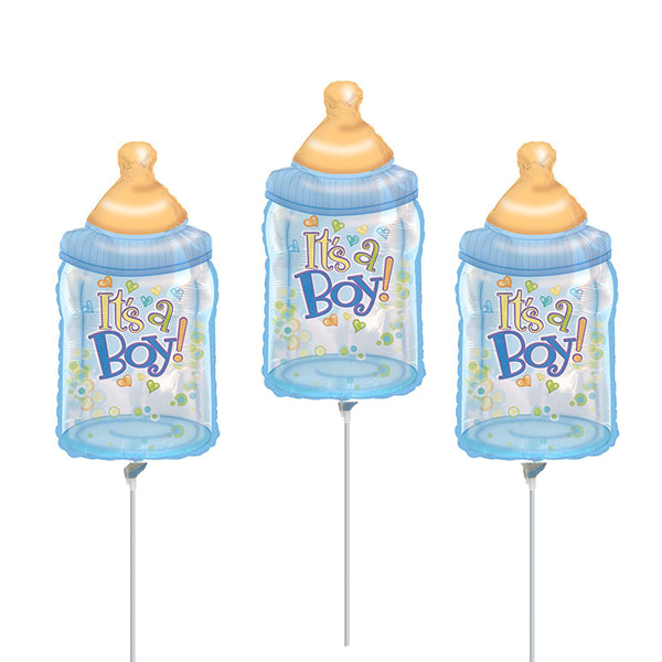 Baby Bottle It's a Boy Party Balloons