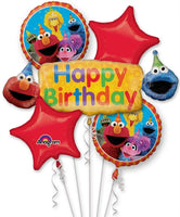 Sesame Street Fun Birthday Balloon Bouquet 