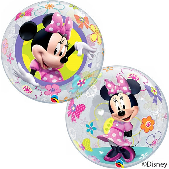 Minnie Mouse Bow-Tique Bubble Balloon 22"