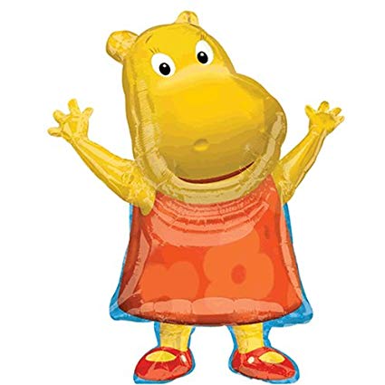 33" Backyardigans Tasha Birthday Balloon